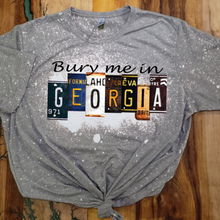 Load image into Gallery viewer, Bury Me In Georgia  - Unisex Graphic T shirt by Rock&#39;n u Designs