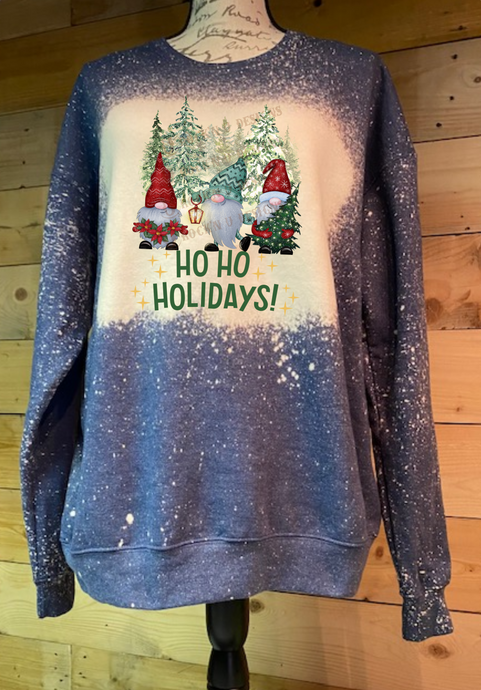 Ho Ho Holidays- Unisex Graphic Sweatshirt by Rock'n u Designs