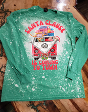 Load image into Gallery viewer, VW Van Santa Clause Coming To Town Christmas- Unisex Graphic Sweatshirt by Rock&#39;n u Designs