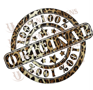 100% Original Leopard Sublimation Transfer By Rock'n U Designs