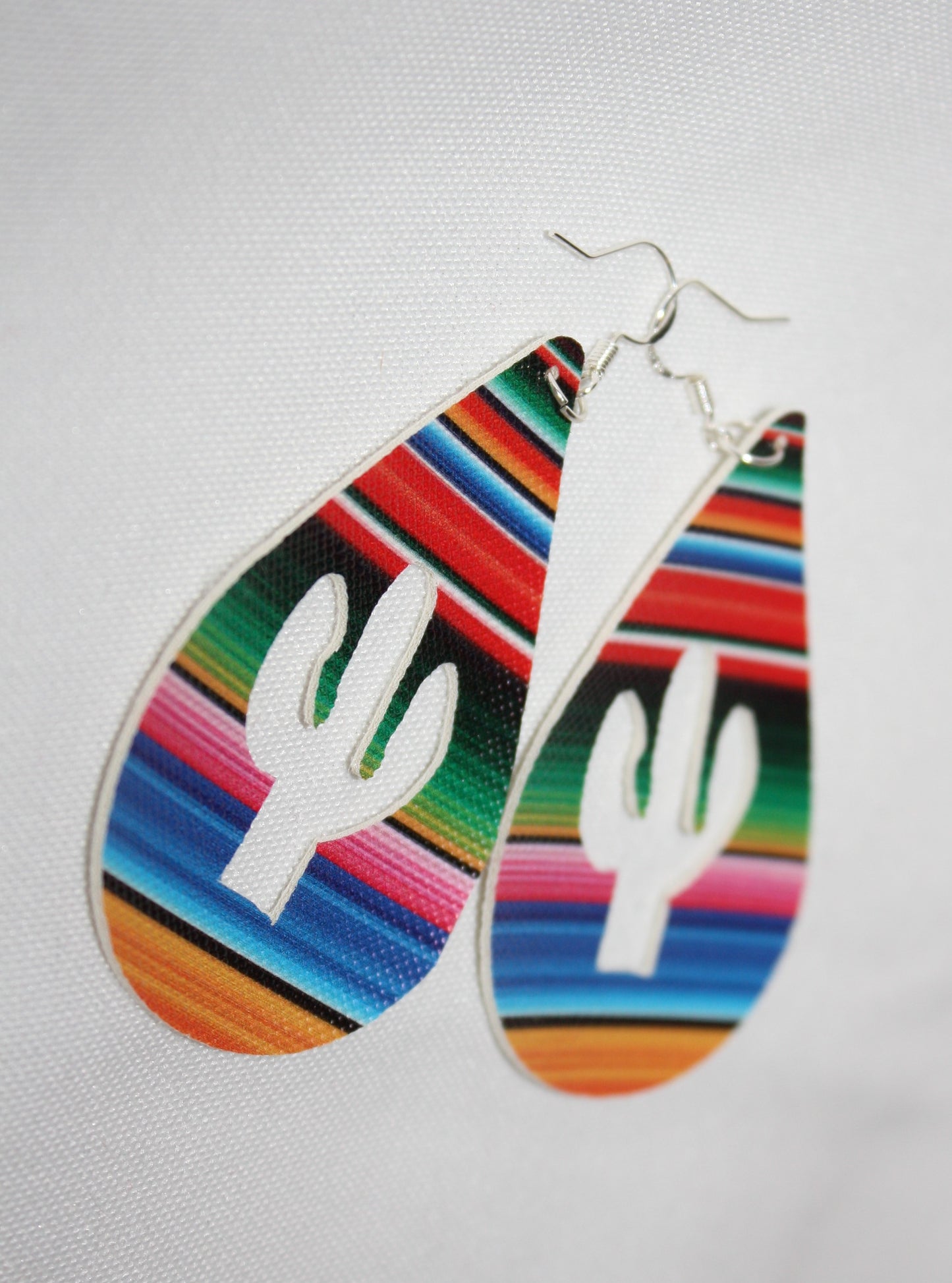 Arizona - Custom Faux Leather Earrings