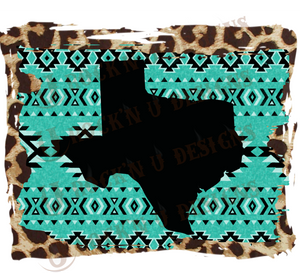 Bandana Texas Sublimation Transfer By Rock'n U Designs