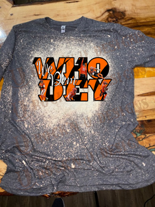 Fashion Custom Graphic Design T-Shirt "WHO DEY WE Dem"