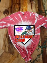Load image into Gallery viewer, Outta Here Original Big League Chew bleached custom Shirt