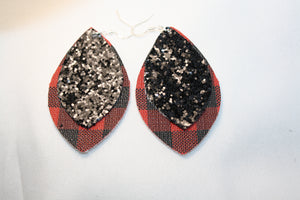 Fancy - Custom Faux Leather Earrings