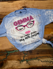 Load image into Gallery viewer, GEMMA like a Normal Grandma only More Awesome - Personalized Custom Design T-shirt