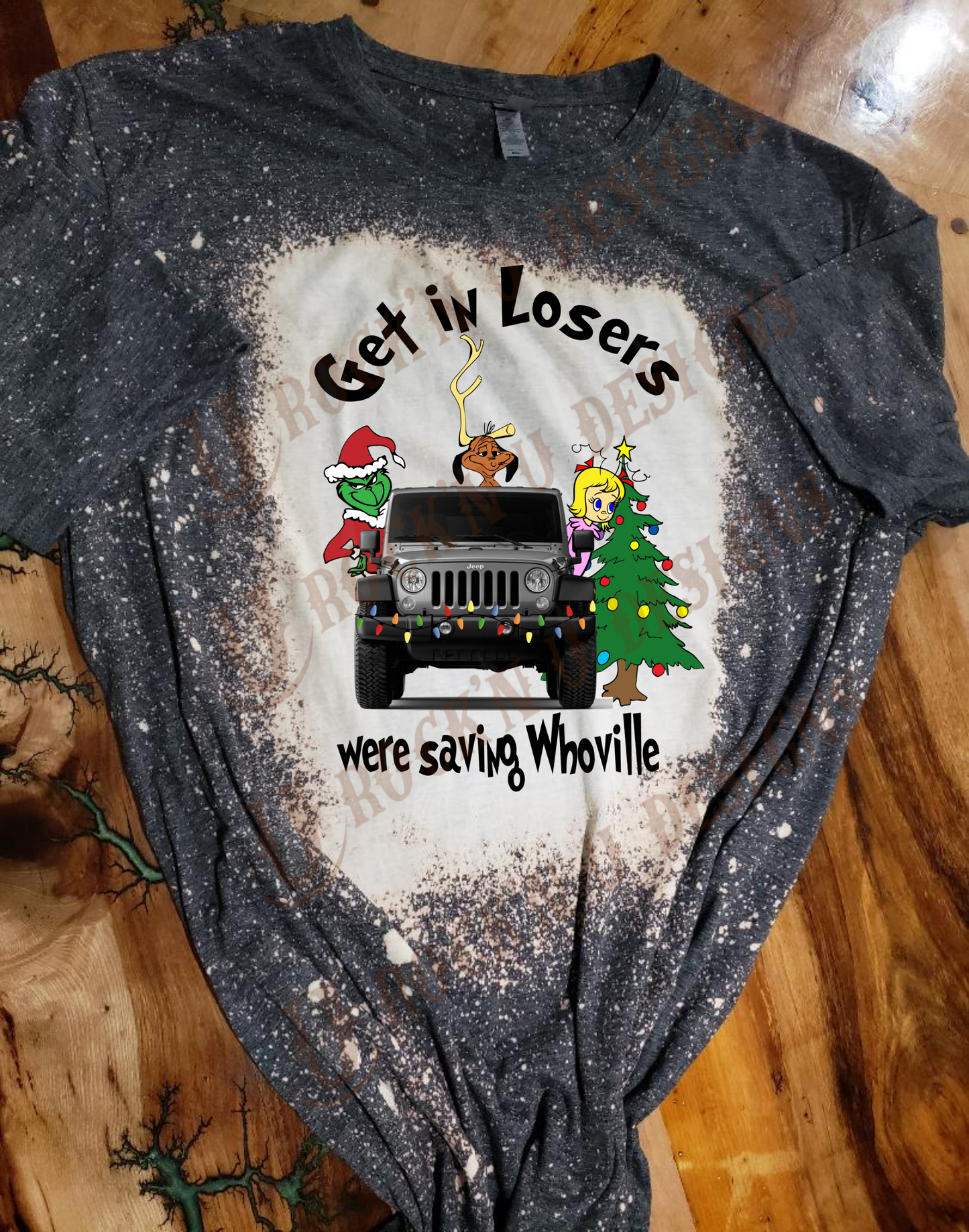 Get In Looser, Were Saving Whoville Custom Graphic Unisex T-Shirt or Sweatshirt