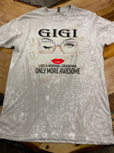 Load image into Gallery viewer, GIGI like a Normal Grandma only more Awesome - Personalized Custom Design T-shirt