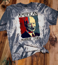 Load image into Gallery viewer, American Horror Story Unisex Bleached Custom T-shirt