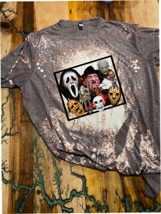 Freddy and the Boys Custom Graphic unisex T-shirt Halloween