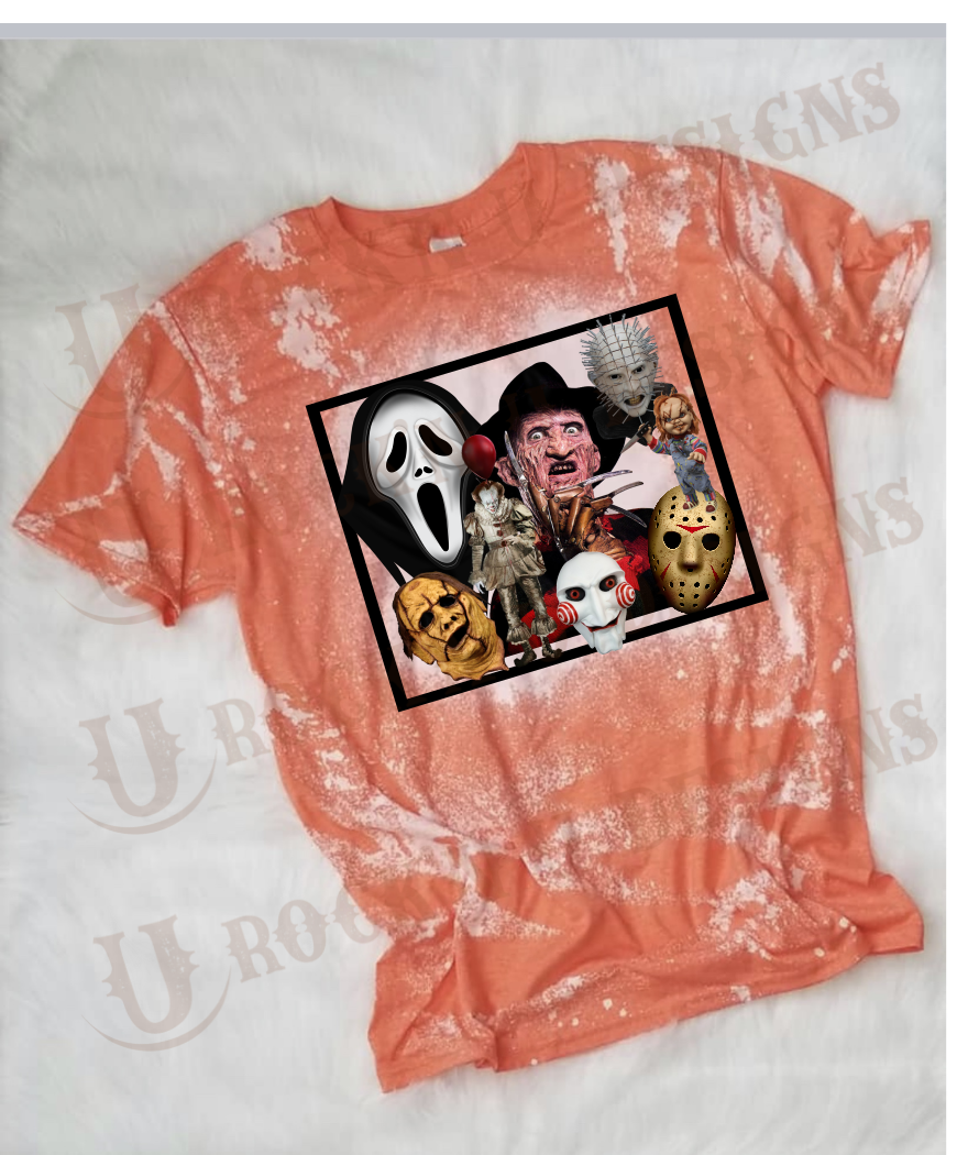 Freddy and the Boys Custom Graphic unisex T-shirt Halloween