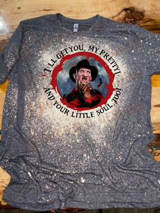 Freddy - "I'll get you my pretty" Custom Graphic Unisex T-shirt