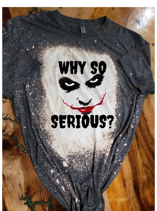 Joker - "Why So Serious?" Custom Graphic Unisex T-shirt