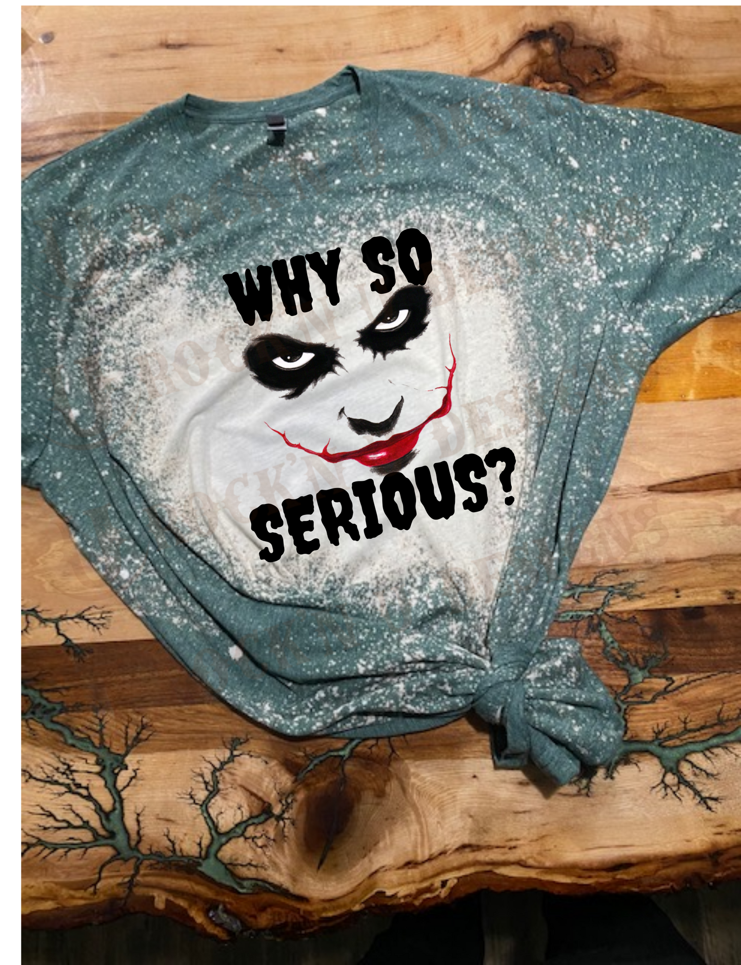 Joker - "Why So Serious?" Custom Graphic Unisex T-shirt
