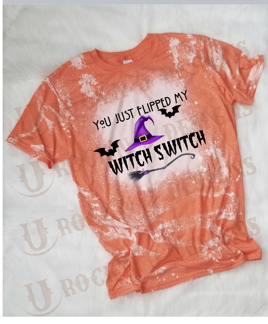 Witch Switch 1 Custom Unisex T-shirt