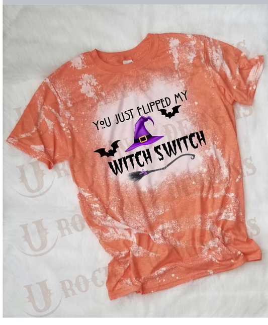 Witch Switch 1 Custom Unisex T-shirt