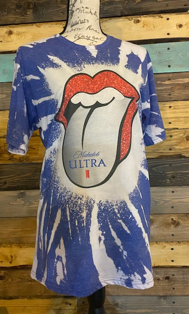 Michelob Custom Bleach Graphic T-Shirt