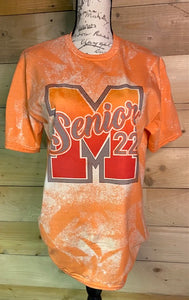 Senior 2023 OMBRE M Design - Unisex Graphic T shirt by Rock'n u Designs