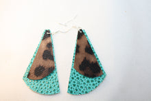 Load image into Gallery viewer, Judy Blue Eyes Custom Design Faux Leather Earrings