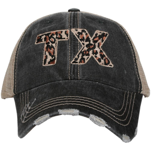 Texas leopard state hat