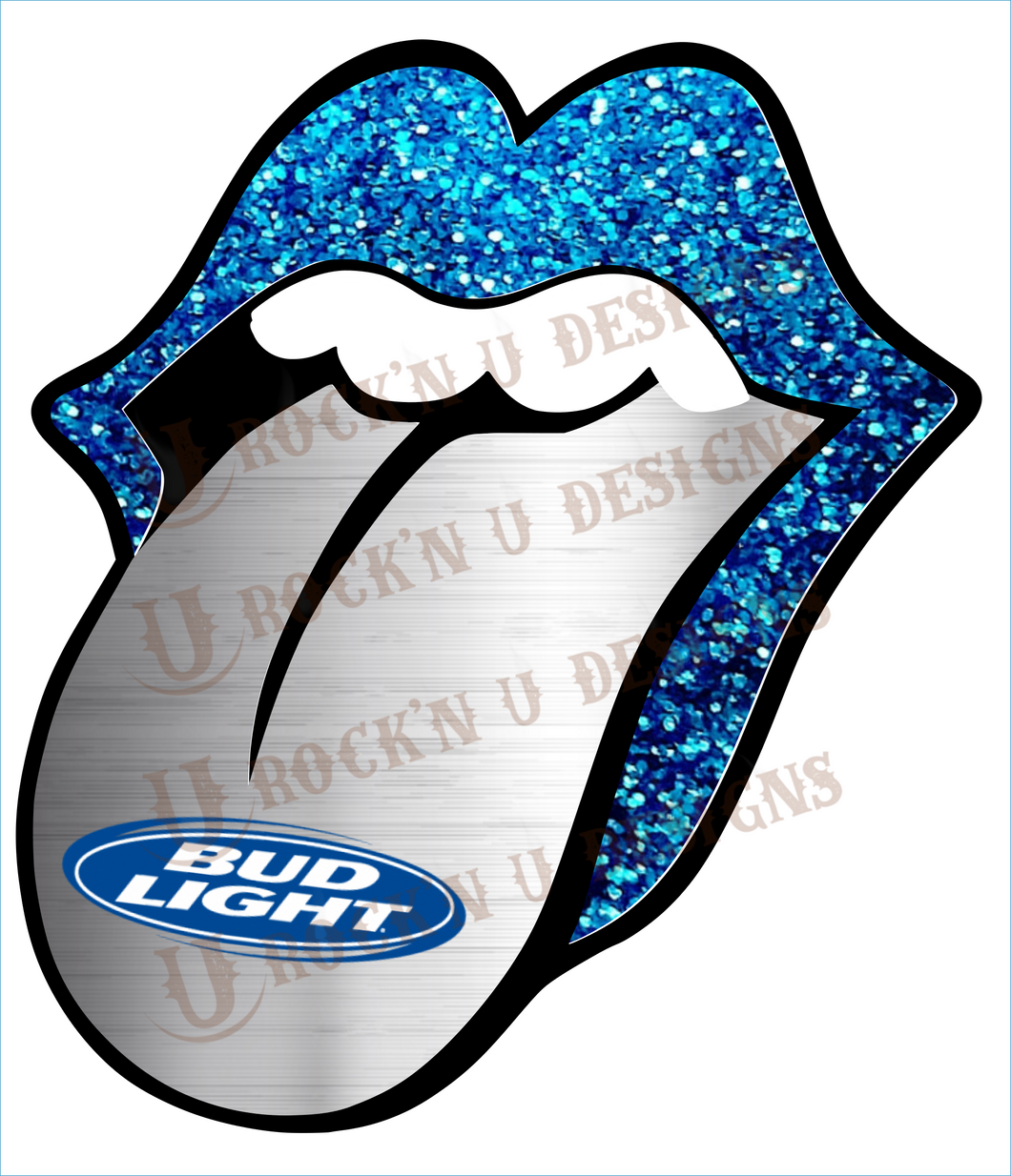 Bud Mouth Sublimation Transfer By Rock'n U Designs