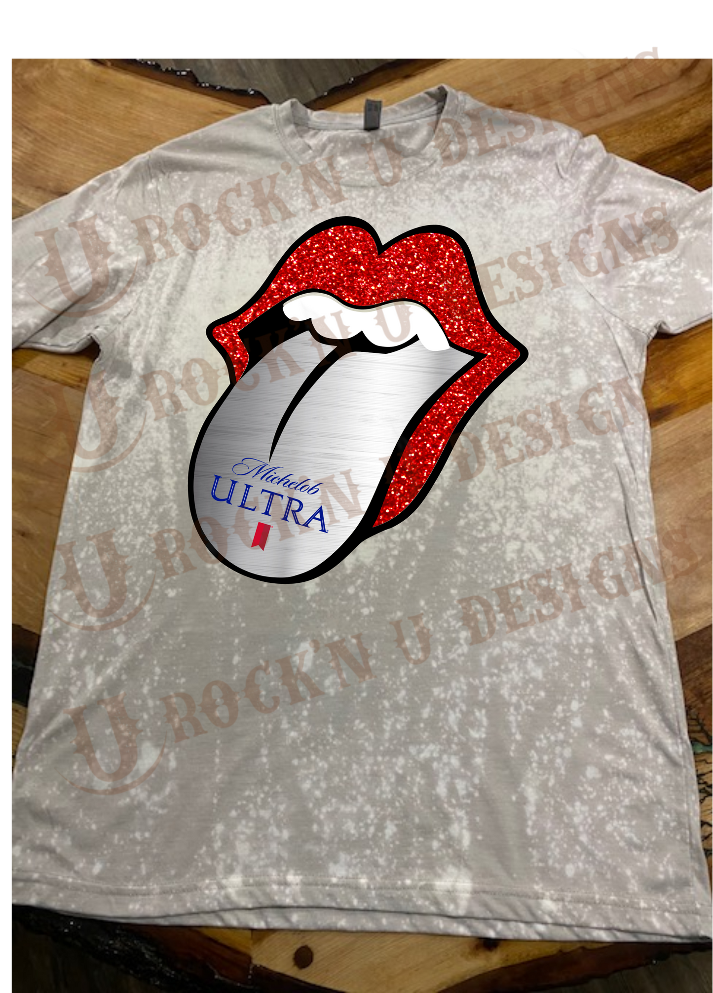 Michelob Custom Bleach Graphic T-Shirt