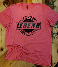 Load image into Gallery viewer, Local Legend - Custom Graphic Unisex T-shirt