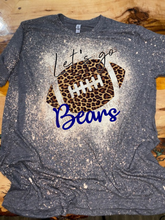 Load image into Gallery viewer, Brownsboro &quot;Let&#39;s Go Bears&quot; - Personalized Mascot Team Pride Custom Bleached T-Shirt