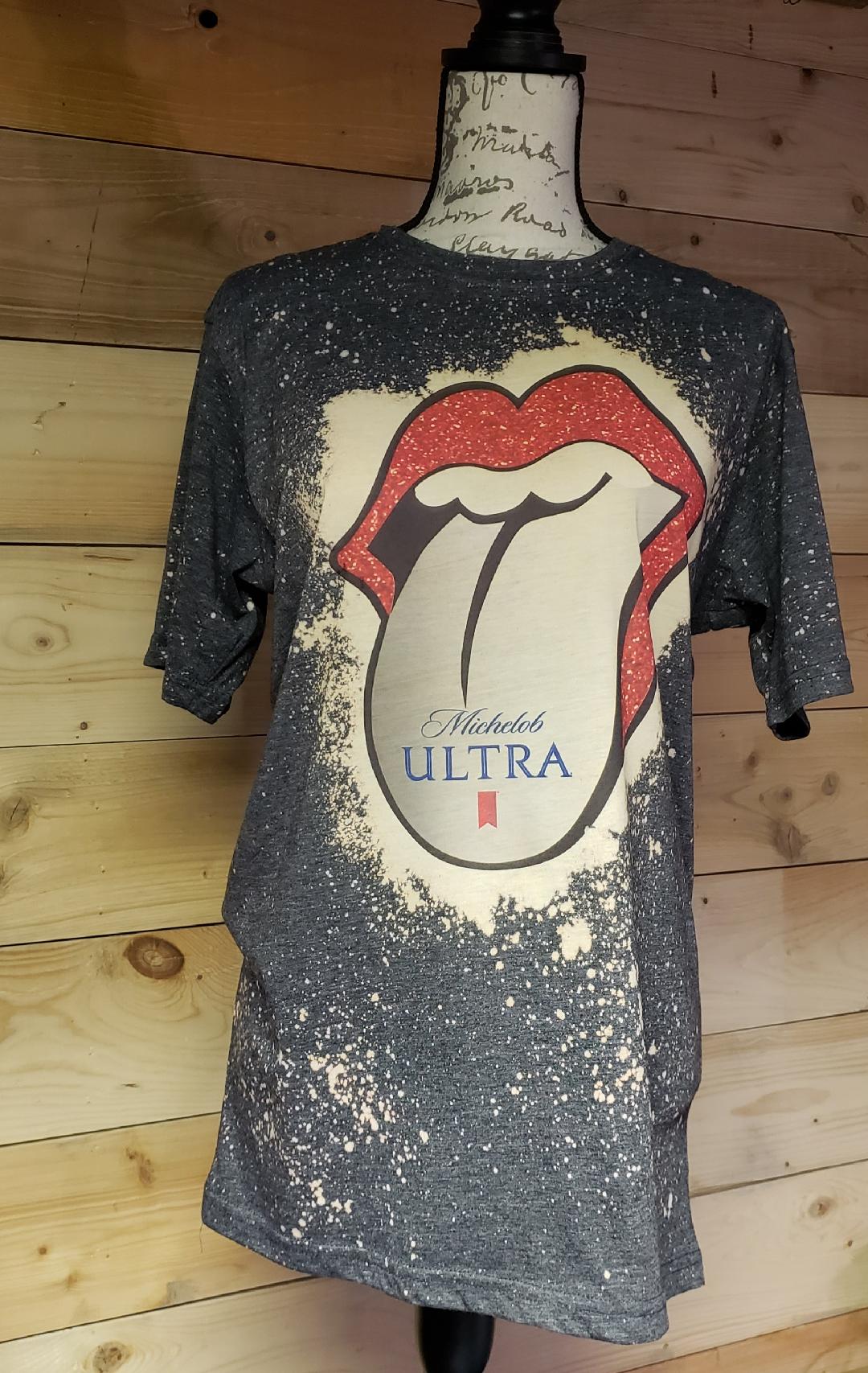 Michelob Custom Bleach Graphic T-Shirt