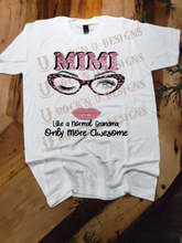 Load image into Gallery viewer, MIMI Personalized Custom Bleached Graphic T-Shirt