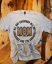 Load image into Gallery viewer, Mom Mode Custom Bleached Graphic T-shirt