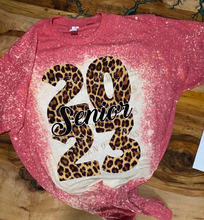 Load image into Gallery viewer, Senior 2023 Leopard Design - Unisex Graphic T shirt by Rock&#39;n u Designs