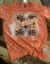 Load image into Gallery viewer, Senior 2023 Leopard M Design - Unisex Graphic T shirt by Rock&#39;n u Designs