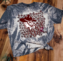 Load image into Gallery viewer, A&amp;M MASCOTT Bleached Custom Unisex T-shirt