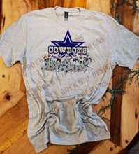 Load image into Gallery viewer, Unisex &quot;Dallas Cowboys - Skyline&quot; Custom Bleached T-shirt