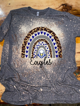 Load image into Gallery viewer, Custom Design &quot;Eagles&quot; - Personalized Mascot Team Pride Bleached T-Shirt
