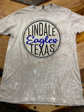 Load image into Gallery viewer, Custom Design &quot;Eagles Texas&quot; - Personalized Mascot Bleached T-Shirt