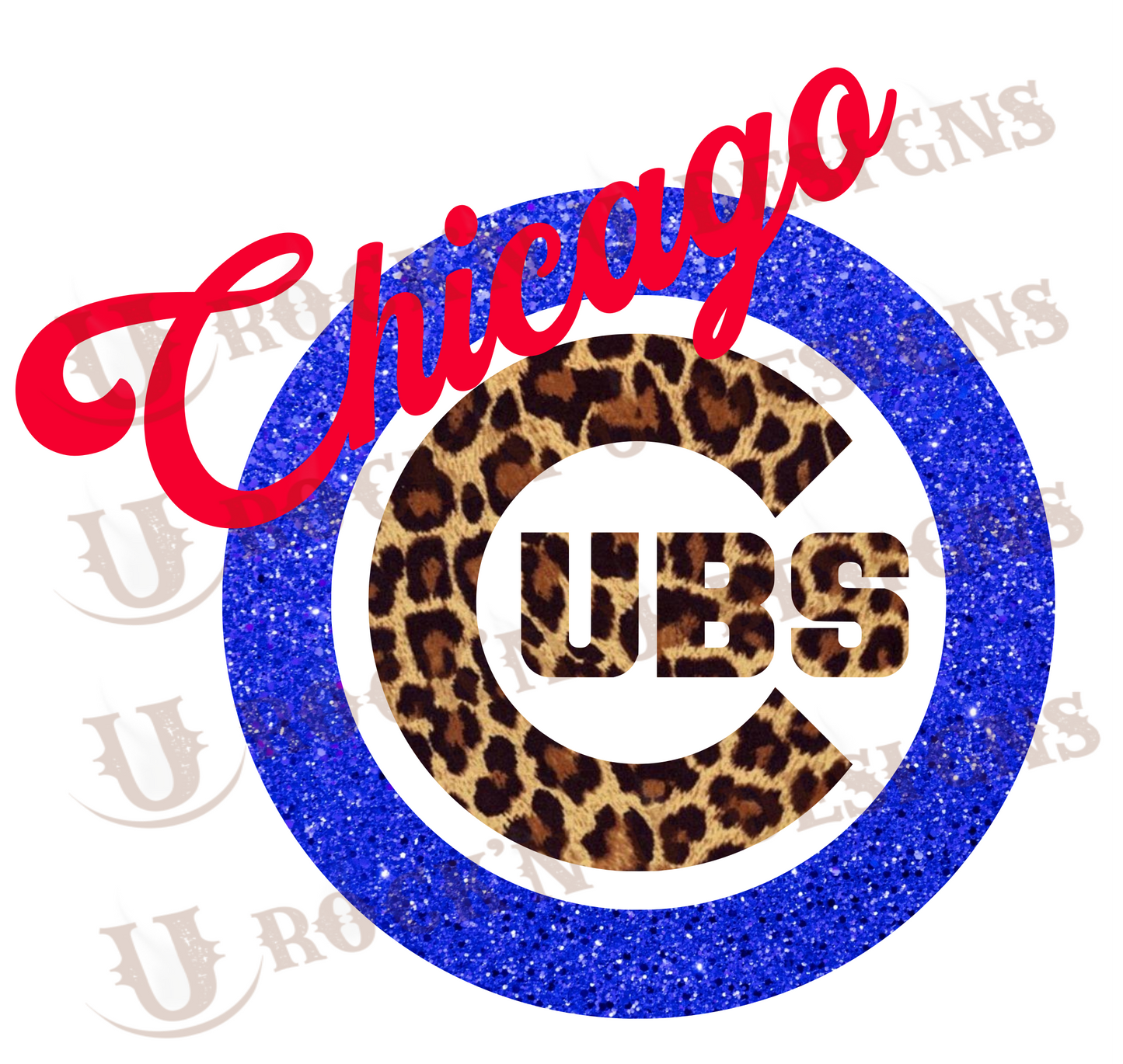 Cubs Sublimation Transfer By Rock'n U Designs