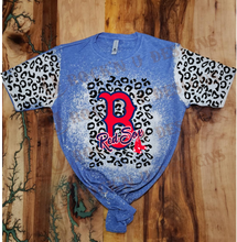 Load image into Gallery viewer, Custom Unisex T-shirt &quot;Leopard SOX - BASEBALL&quot;  with Sleeves Design