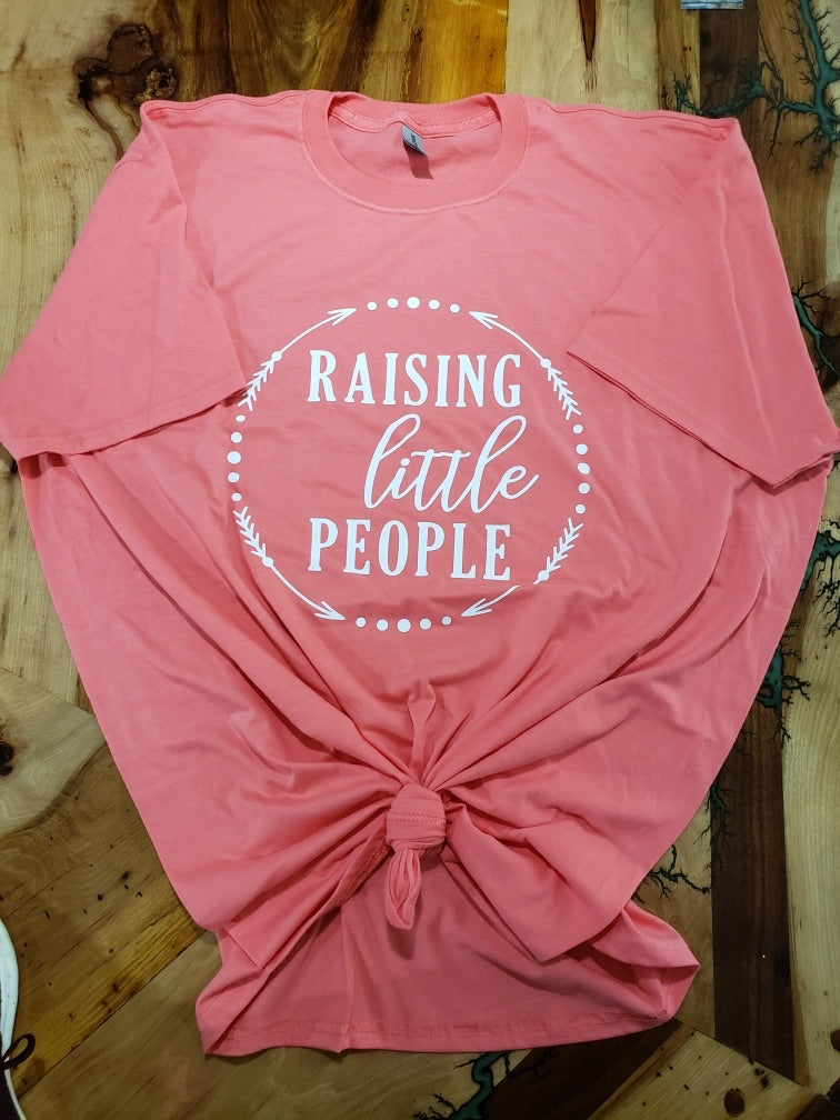 Raising Little People Custom Graphic T-shirt