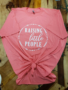 Raising Little People Custom Graphic T-shirt