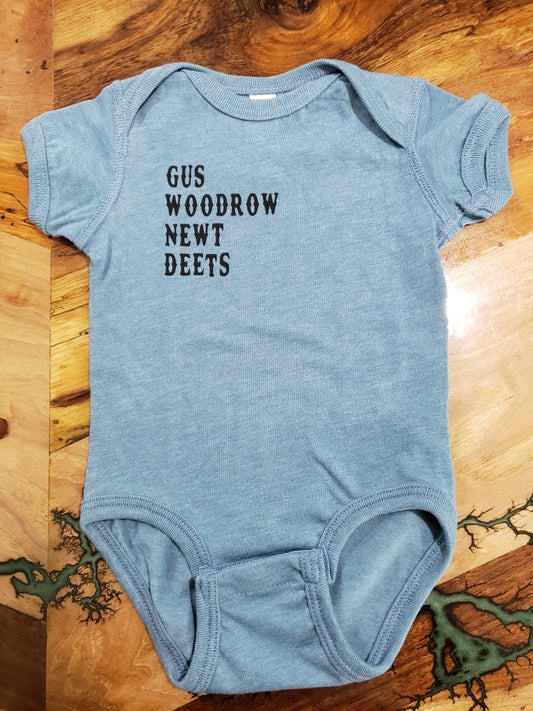 LONESOME DOVE custom onsie