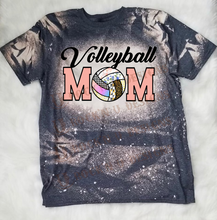 Load image into Gallery viewer, Volleyball Mom Custom Graphic Unisex T-shirt