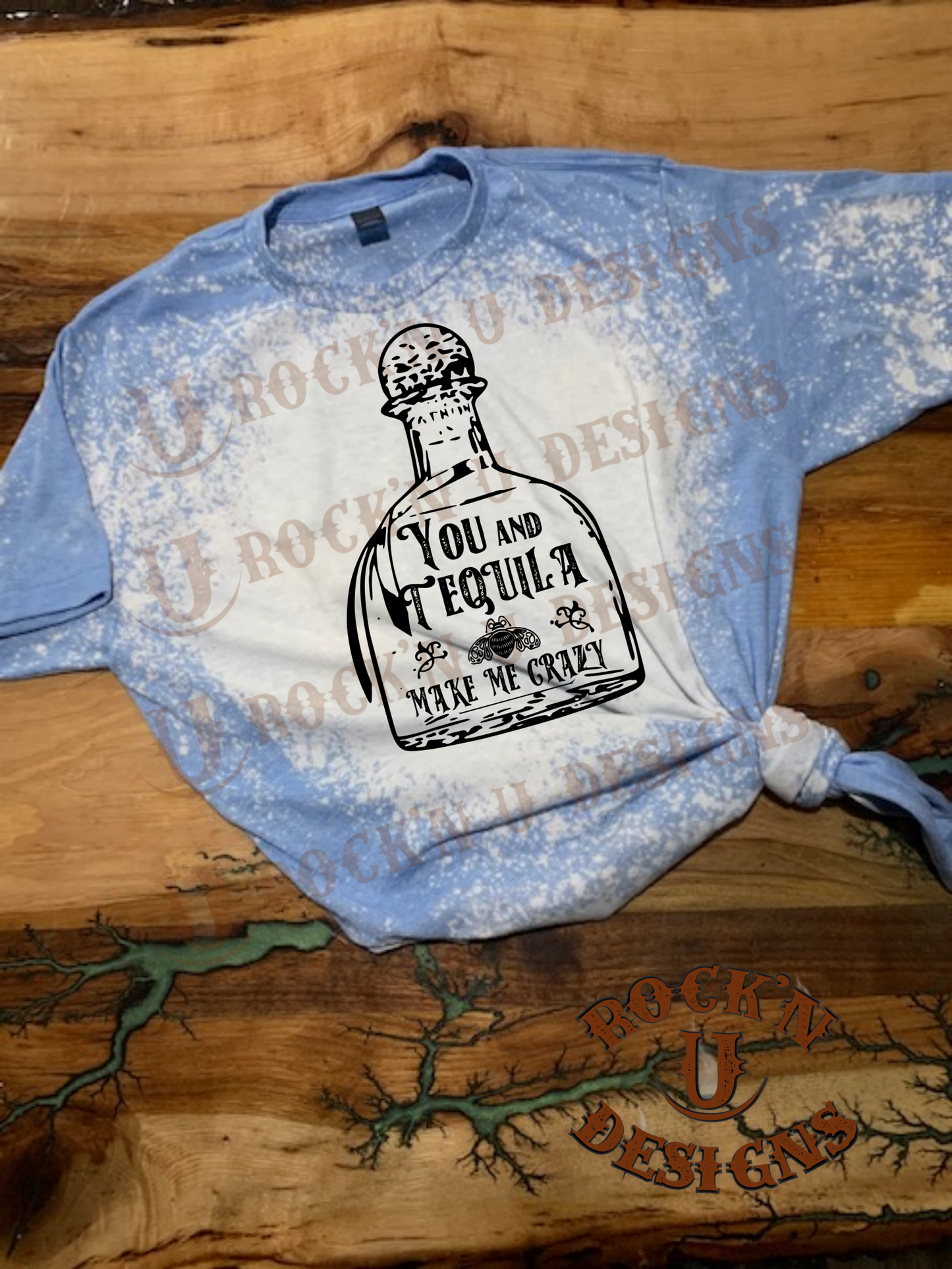 You and Tequila Custom Graphic Unisex t-shirt