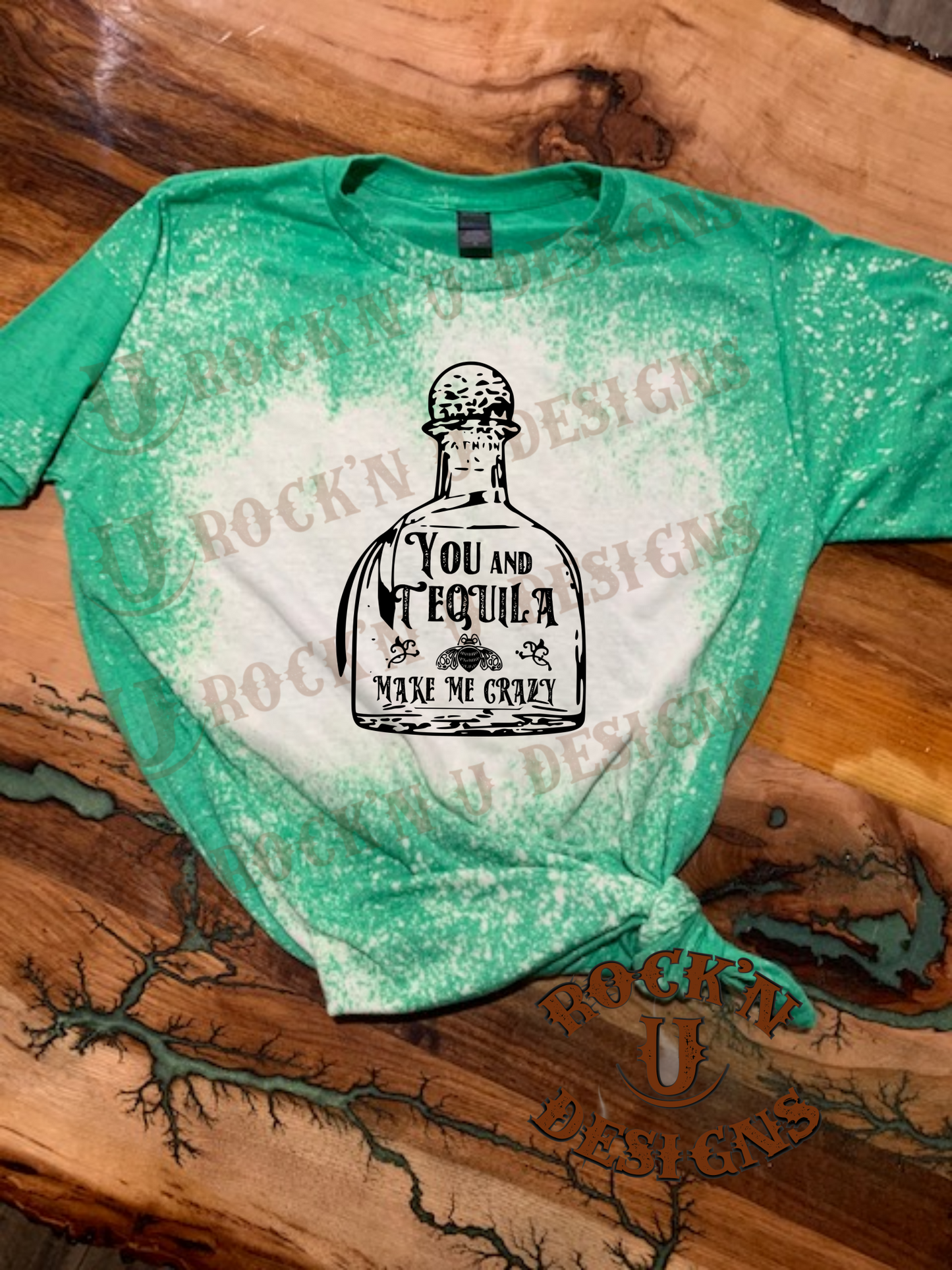 You and Tequila Custom Graphic Unisex t-shirt