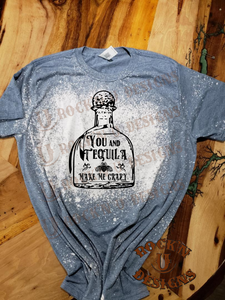 You and Tequila Custom Graphic Unisex t-shirt