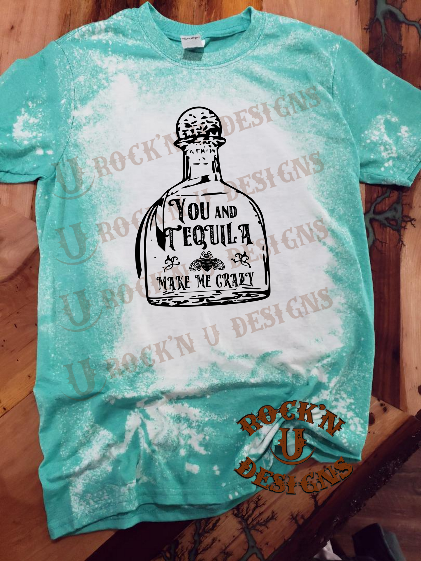 You and Tequila Custom Graphic Unisex t-shirt