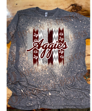 Load image into Gallery viewer, Aggie Pride Bleached Custom Unisex T-shirt