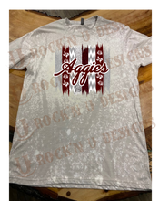Load image into Gallery viewer, Aggie Pride Bleached Custom Unisex T-shirt