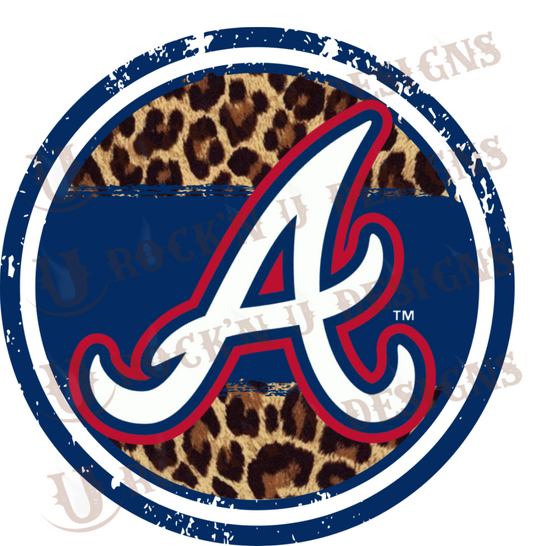 Braves Sublimation Transfer By Rock'n U Designs